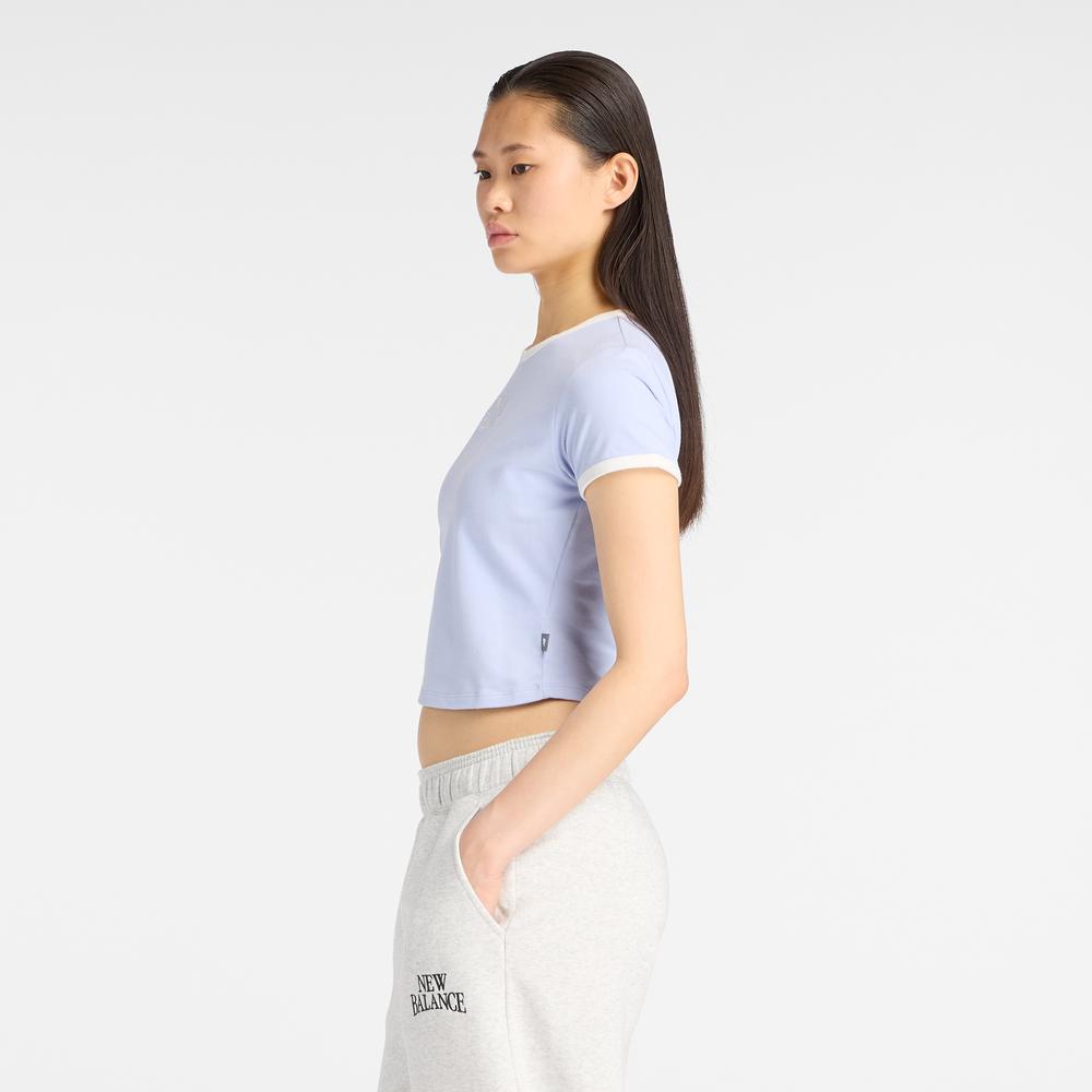 Női póló New Balance WT61Y33QDYK - lila