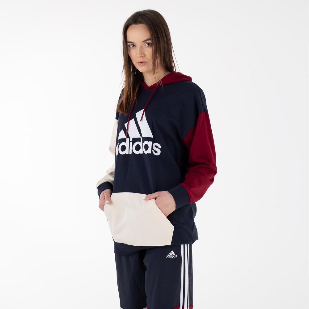 Pulóver adidas Essentials Colorblock HN5447 - többszínű