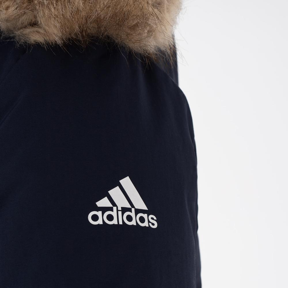 Dzseki adidas Utilitas Hooded Parka GT1701 - sötétkék