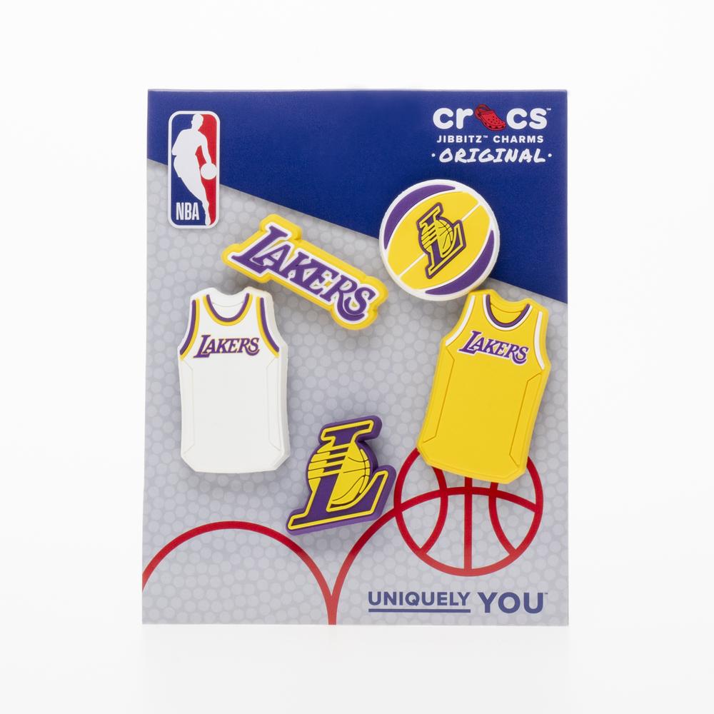 Crocs Jibbitz NBA Los Angeles Lakers 5P 10011275 - többszínű