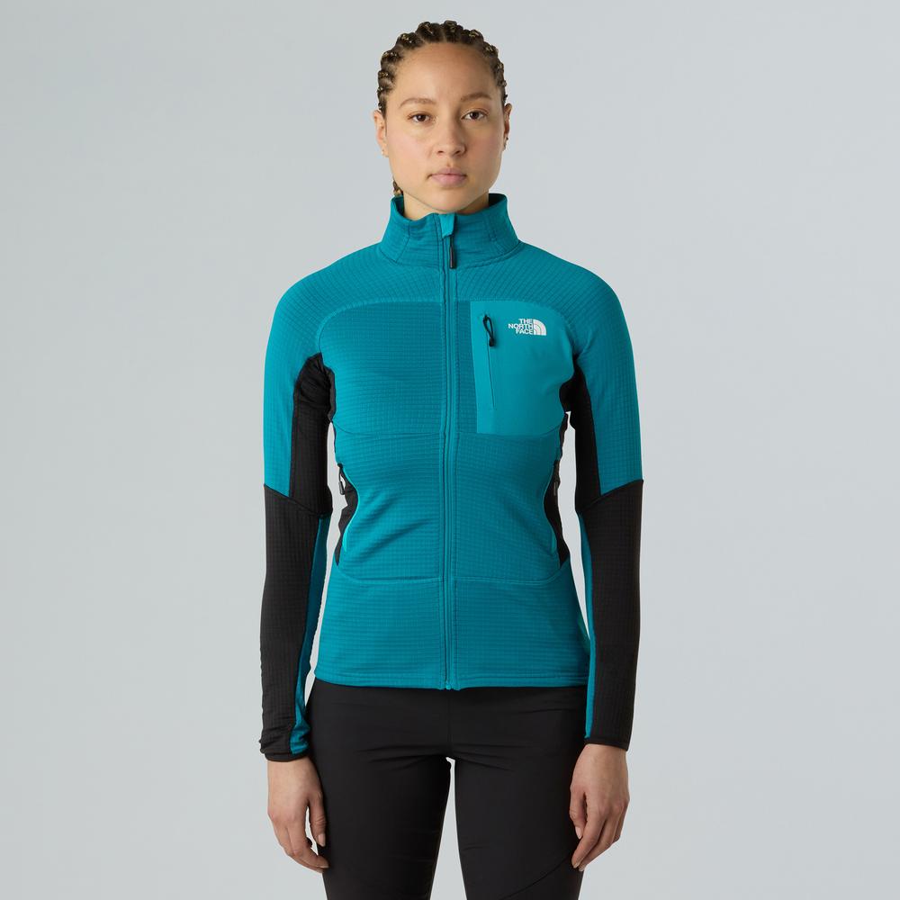 Női dzseki The North Face Stormgap Power Grid 0A8E0W9831 - kék