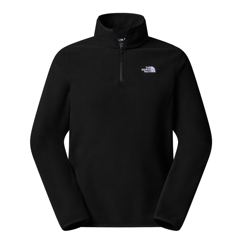 Pulóver férfi The North Face Glacier 1/4 Zip Fleece 0A8D0QJK31 - fekete