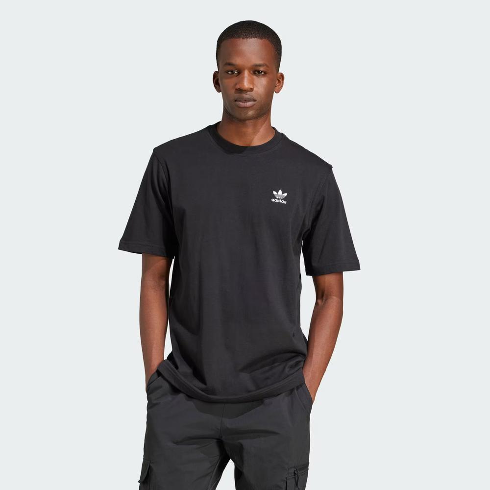 Póló adidas Originals Trefoil Essentials JI8545 - fekete
