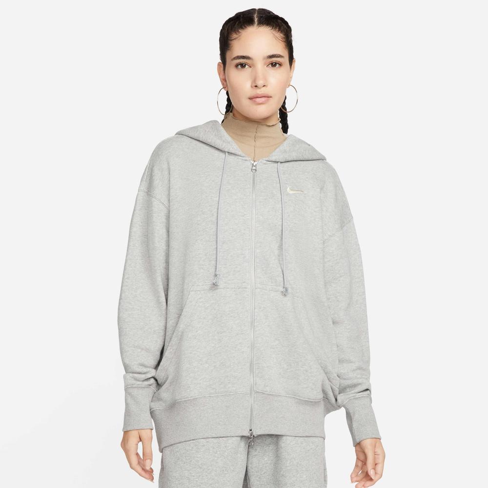 Női pulóver Nike Sportswear Phoenix Fleece DQ5758-063 - szürke