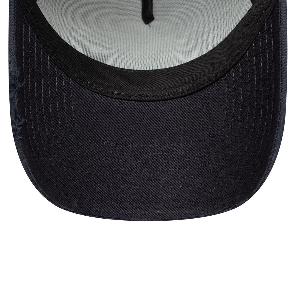 Unisex sapka New Era Oval Canvas Distress Trucker 60771801 - sötétkék