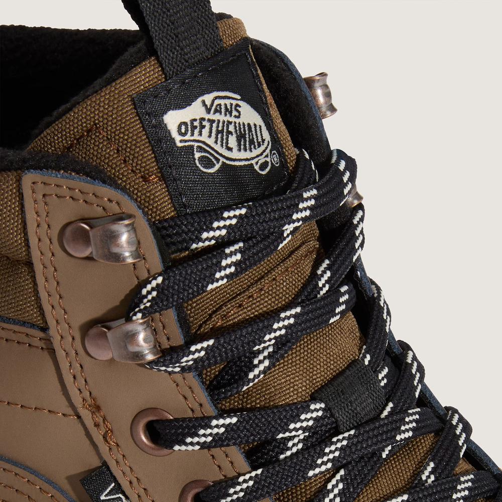 Női cipő Vans SK8-Hi Waterproof VN000DAQ91K1 - barna