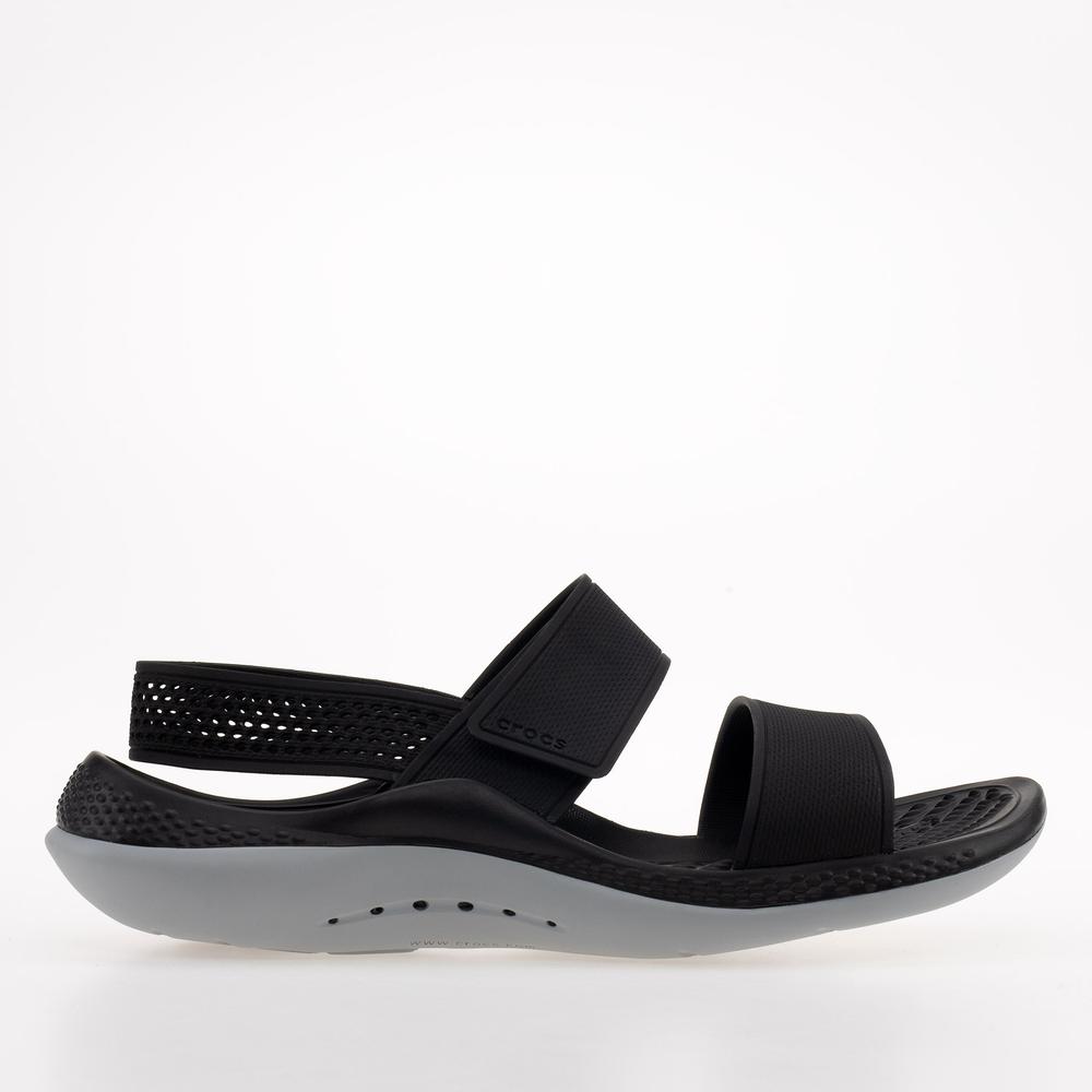 Flip Flop Crocs Literide 360 Sandal 206711-02G - fekete