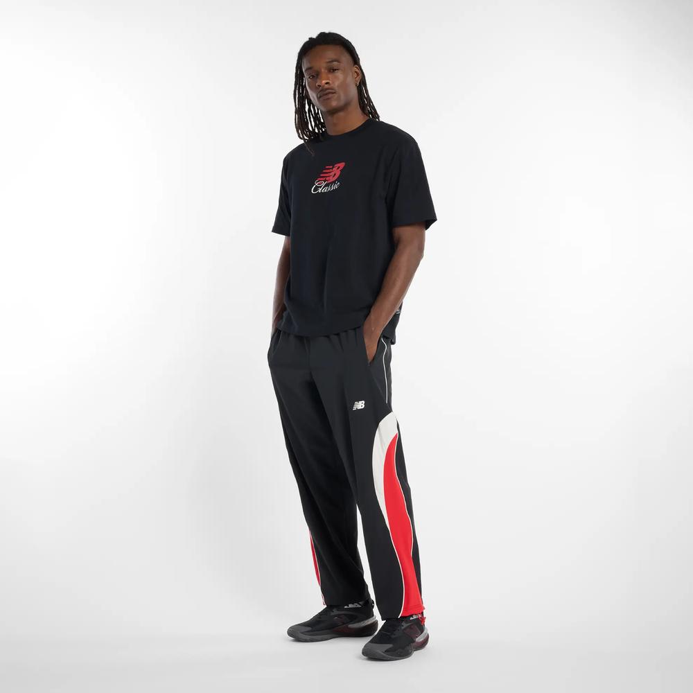 Férfi futópóló New Balance MT53610BK - fekete