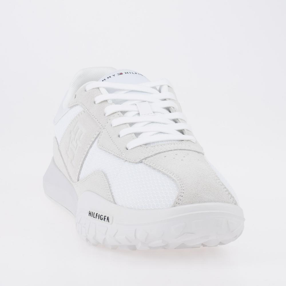 Cipő Tommy Hilfiger Retro Modern Runner Mix FM0FM04363-YBR - fehér