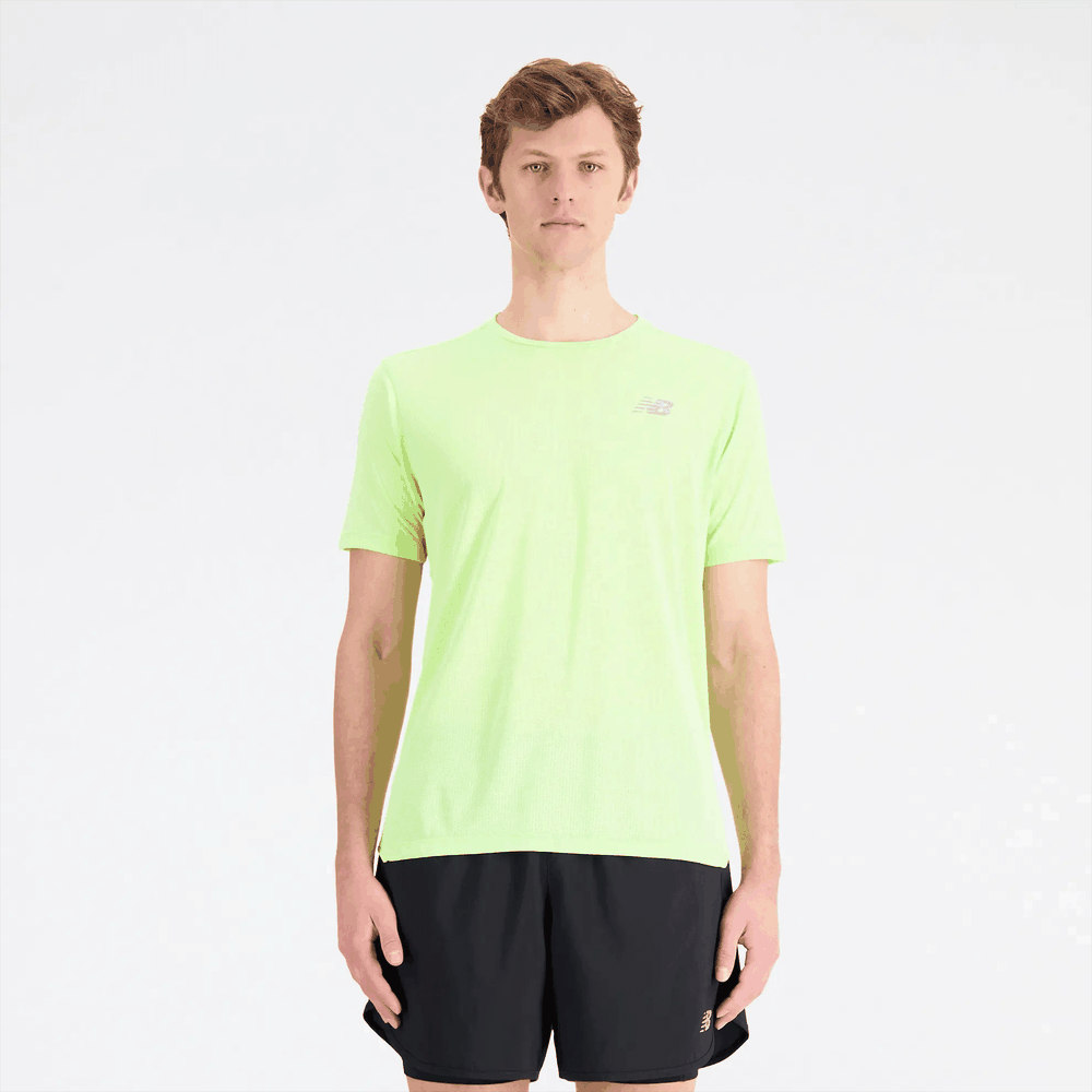 Edzőpóló New Balance MT21262TWY – zöld
