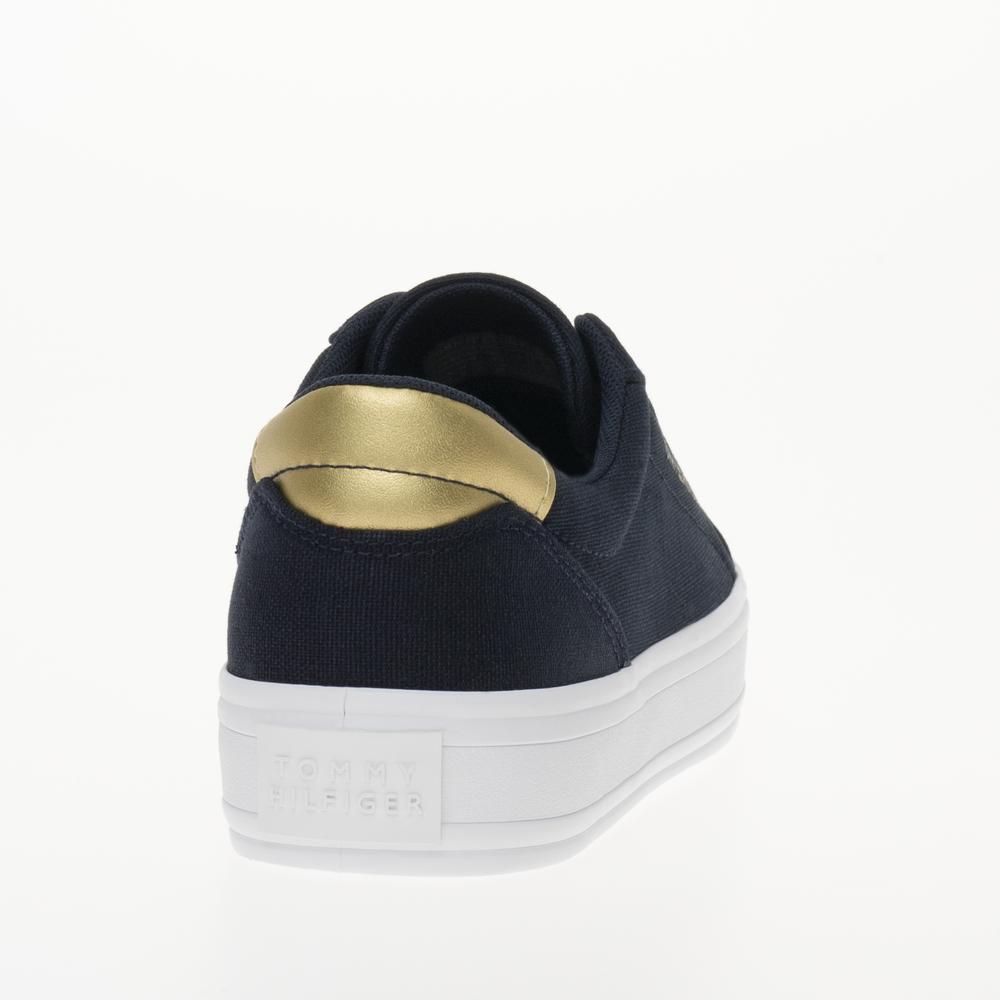 Cipő Tommy Hilfiger Essential Vulc Canvas FW0FW07682-DW6 - sötétkék