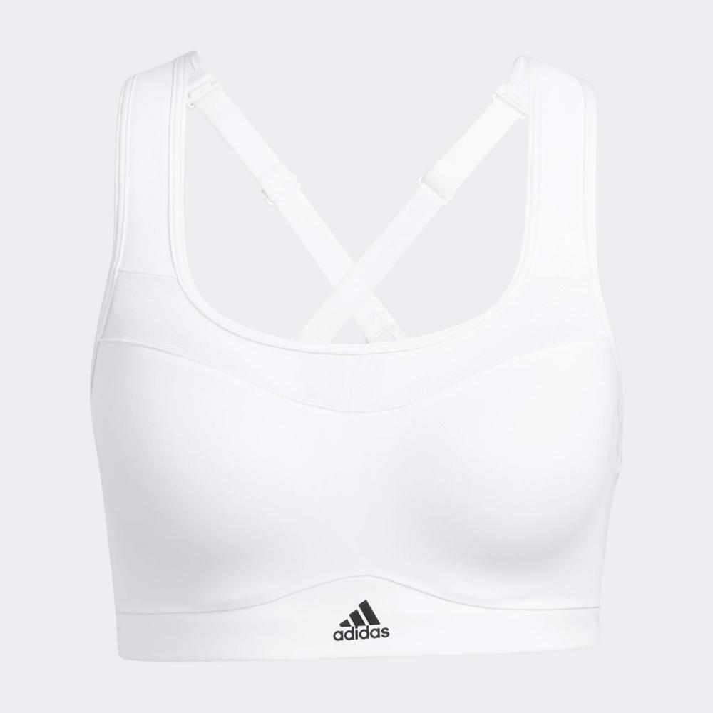Sport melltartó adidas TLRD Impact Training High-Support HC5399 - fehér