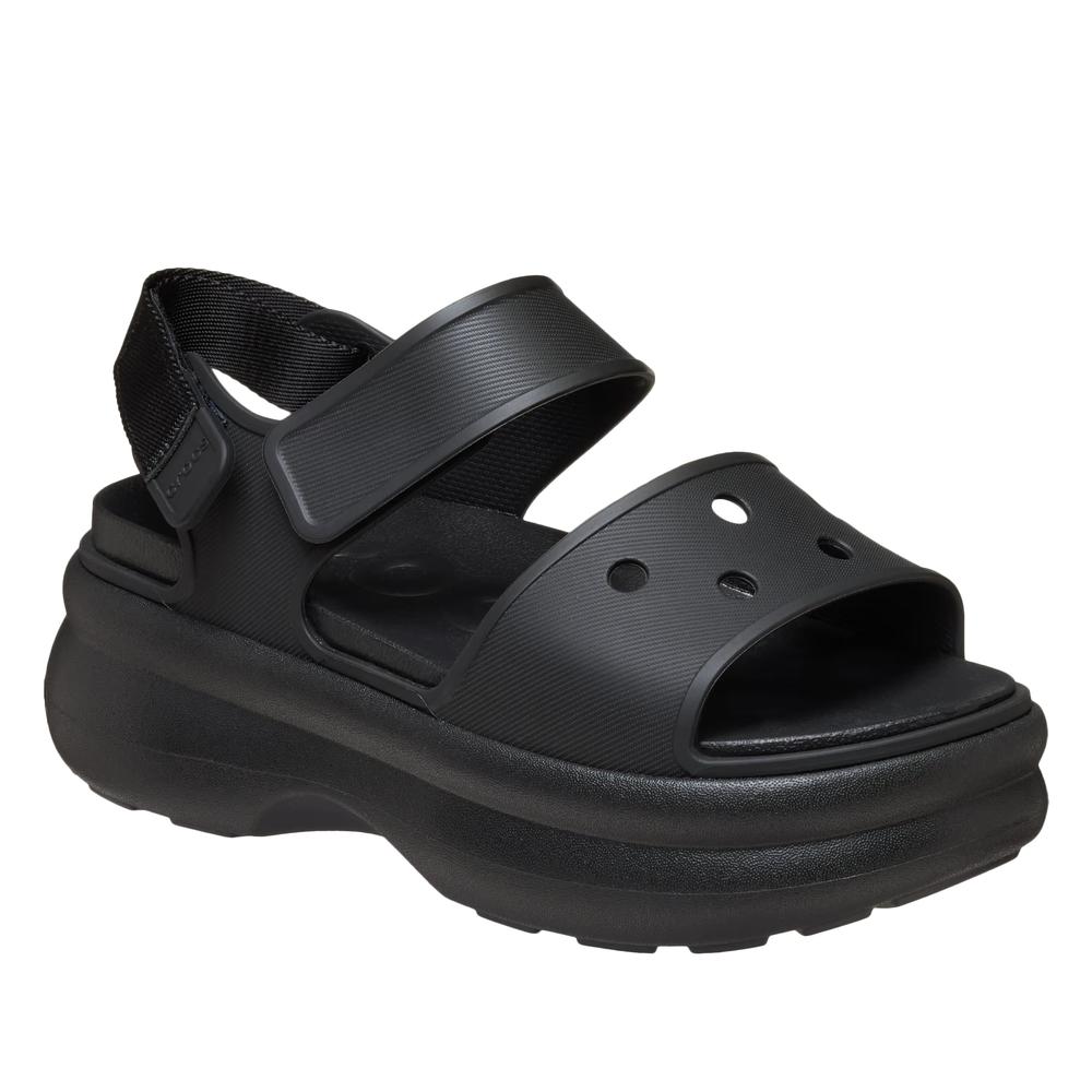 Női szandál Crocs Soho Y-Strap Sandal 211755-001 - fekete