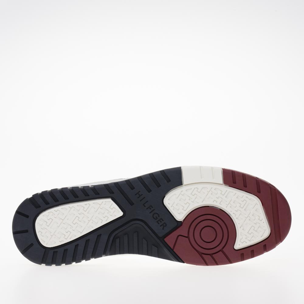 Cipő Tommy Hilfiger Basket Street Mix FM0FM04970-YBS - fehér