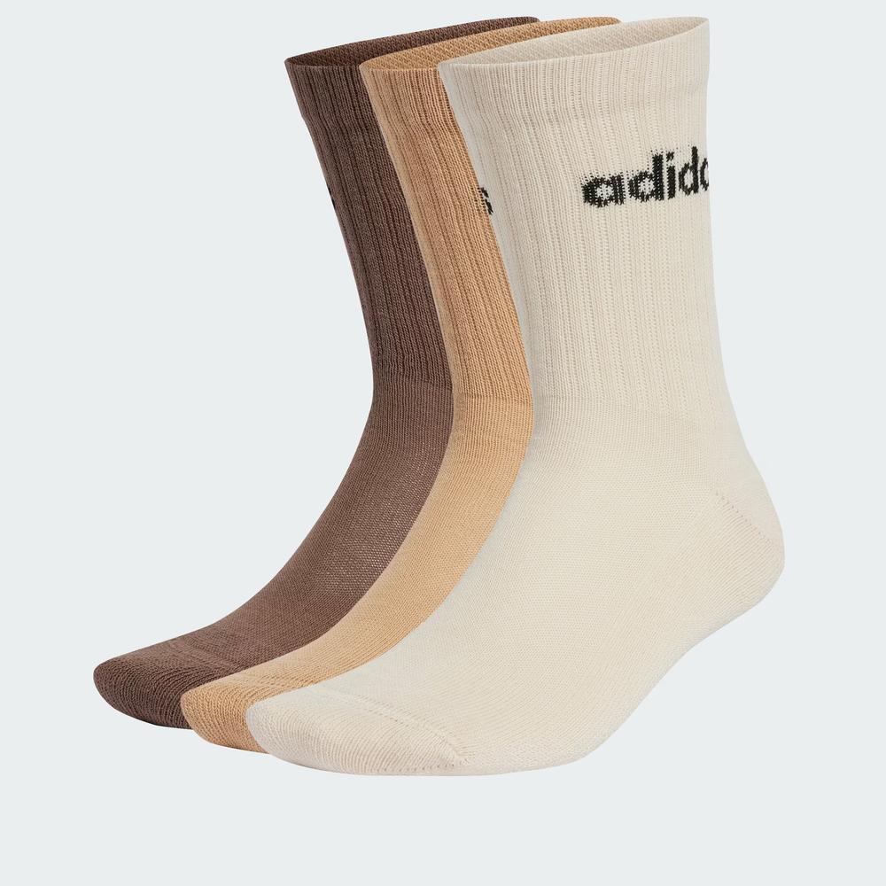Zokni unisex adidas Sportswear Linear Crew Cushioned Socks 3 Pairs IZ0106 - többszínű