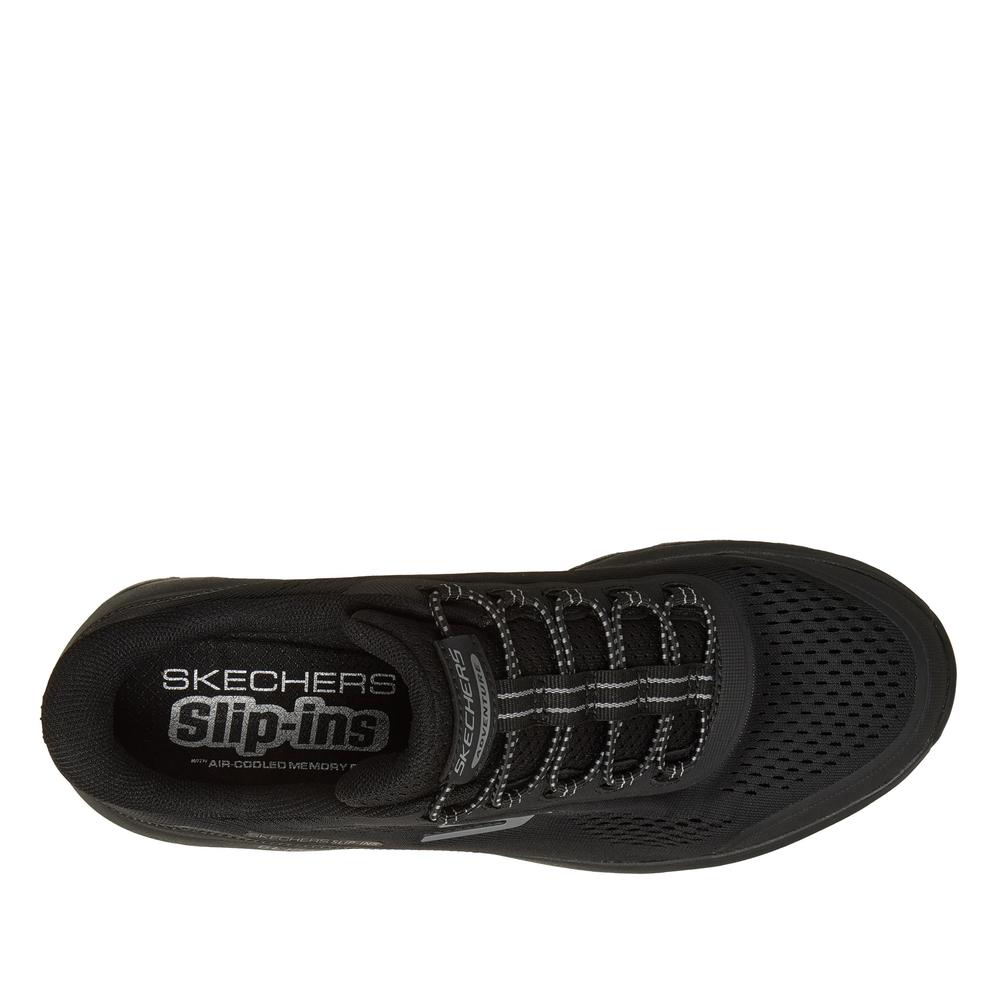 Férfi cipő Skechers Slip-ins: Glide-Step Sole - Glover Peak 237812BBK - fekete