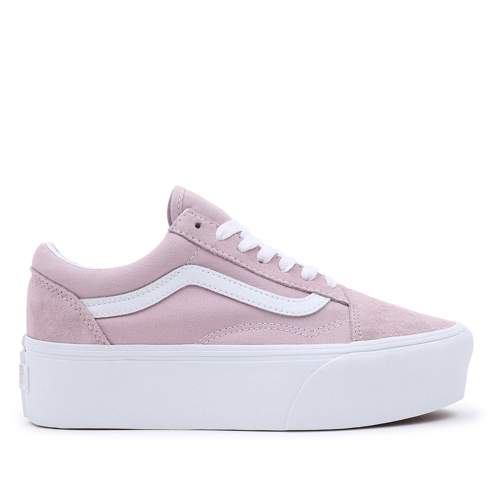 Cipő Vans Old Skool Stackform VN0A7Q5MBLT1 - rózsaszín