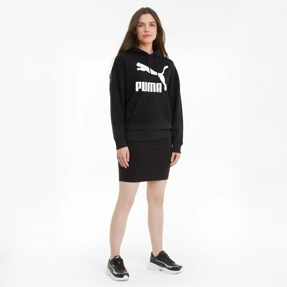 Pulóver Puma Classics Logo 53007401 - fekete