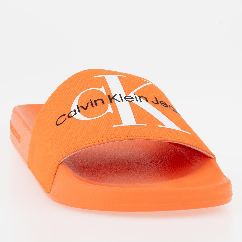 Flip Flop Calvin Klein Slide Monogram CO YM0YM00061-0JG - narancs