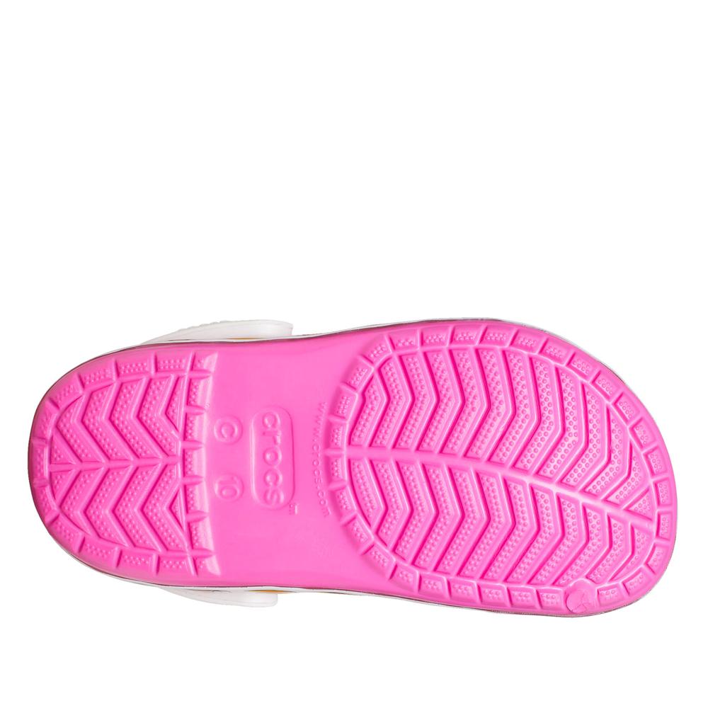 Flip Flop Crocs Toddler Fun Lab Disney Minnie Mouse Band Clog 207720-6QQ - rózsaszín