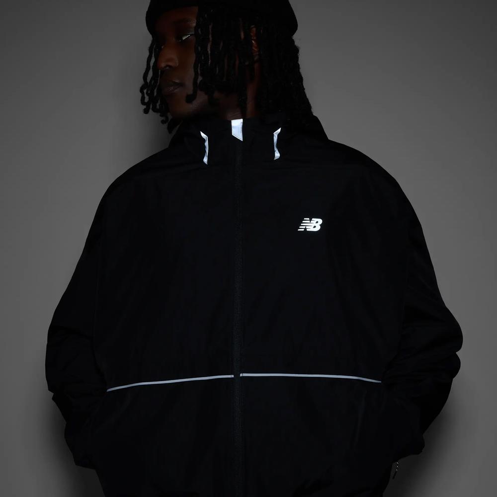 Férfi futódzseki New Balance MJO5BXBK - fekete