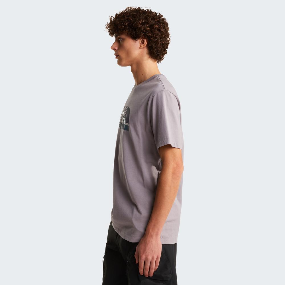Póló férfi The North Face Mountain Line 0A8GUXG7O1 - lila