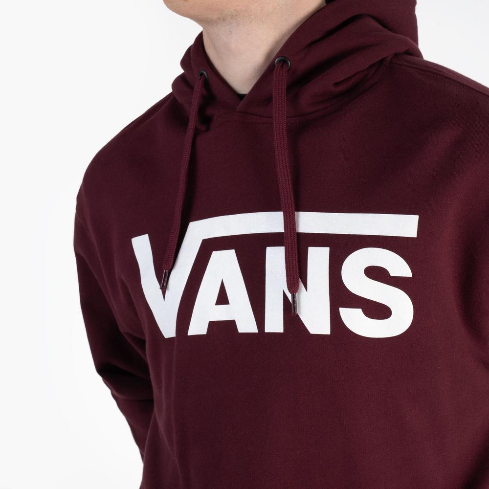 Pulóver Vans Classic Pullover VN000HNXK1O1 - gesztenyebarna