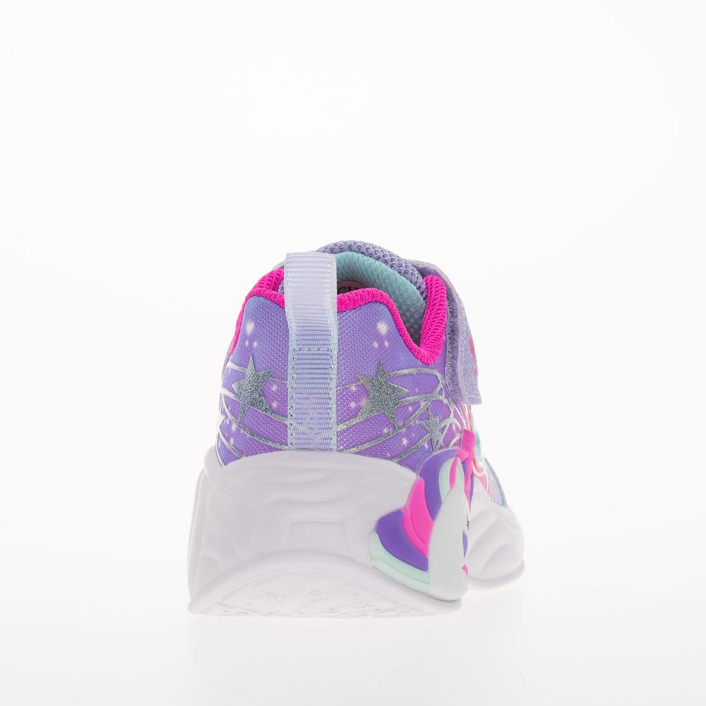 Cipő Skechers S Lights Unicorn Dreams Wishful Magic 302299LLVHP - lila