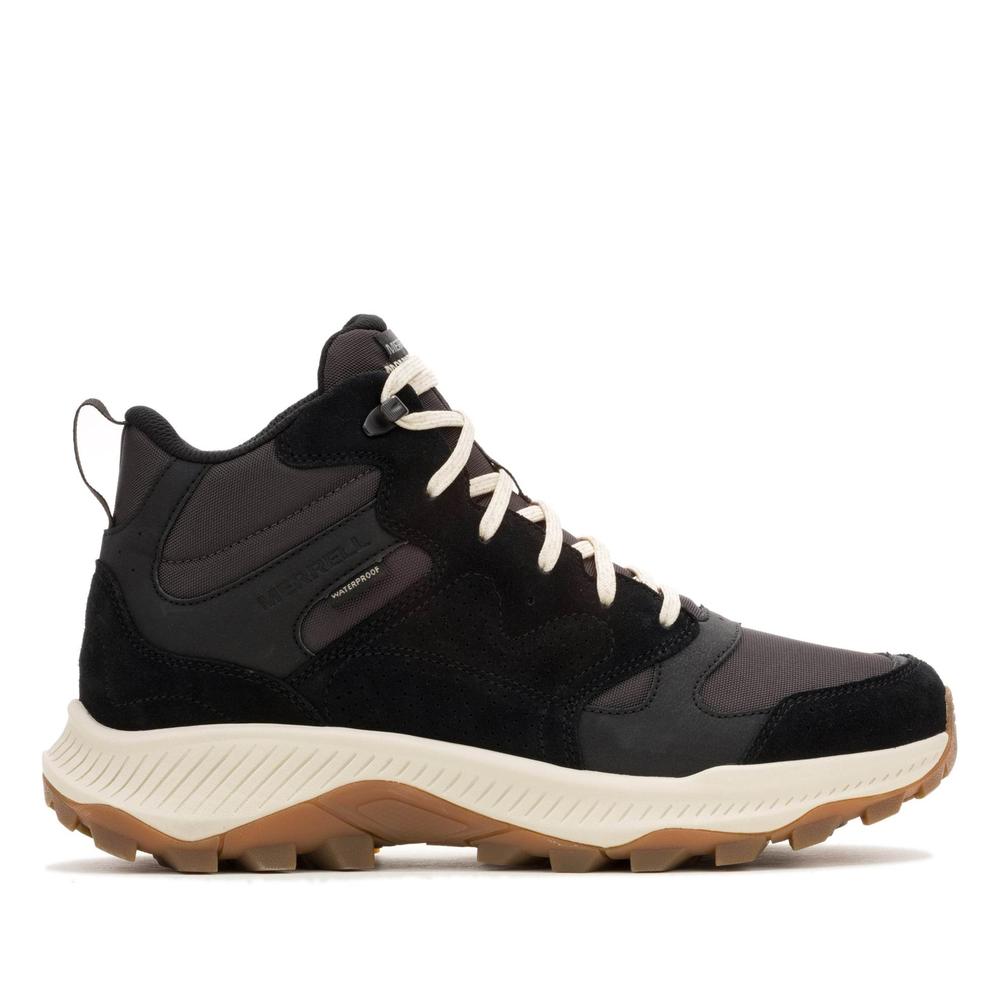 Férfi cipő Merrell Tempo Sol Mid Waterproof J038731 - fekete