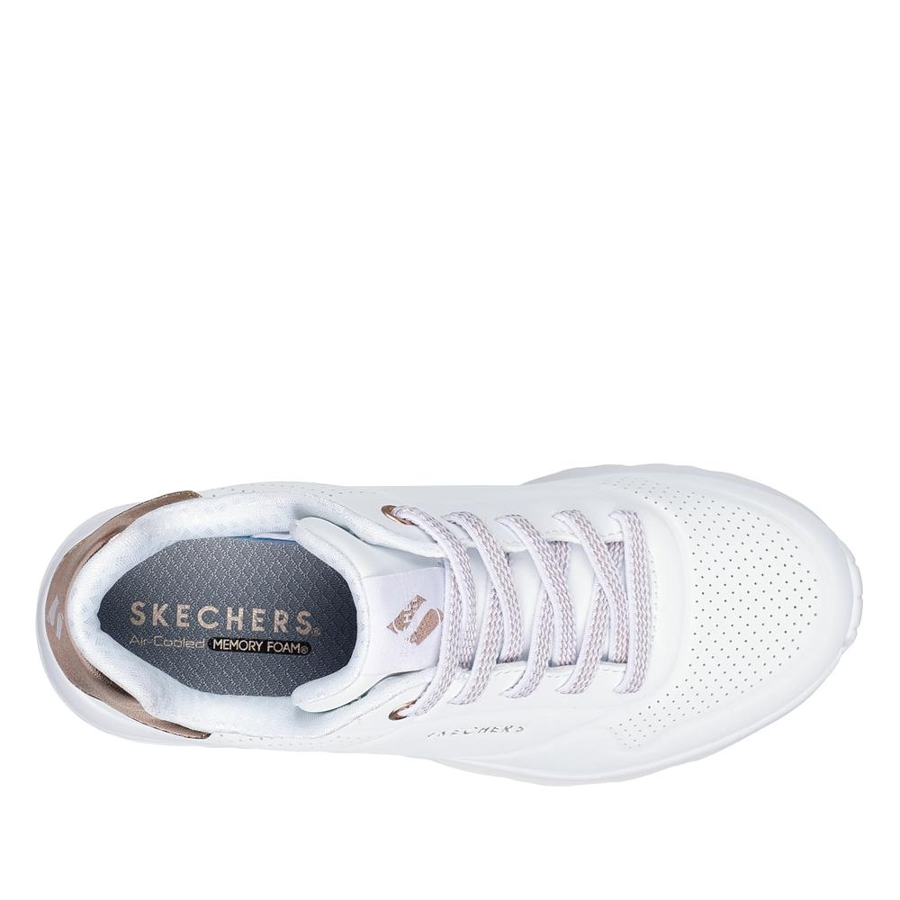 Gyerek cipő Skechers Uno Lite 310384LWHT - fehér
