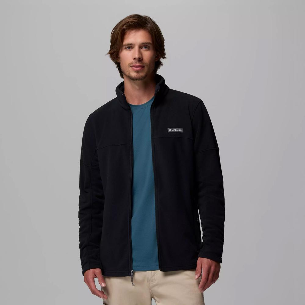 Férfi felső Columbia Basin Trail III Full Zip 1907753010 - fekete