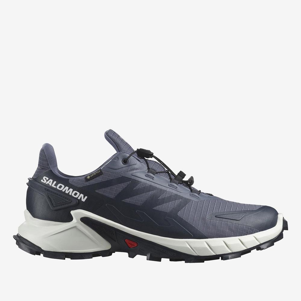 Férfi cipő Salomon Supercross 4 Gore-Tex L47462300 - sötétkék