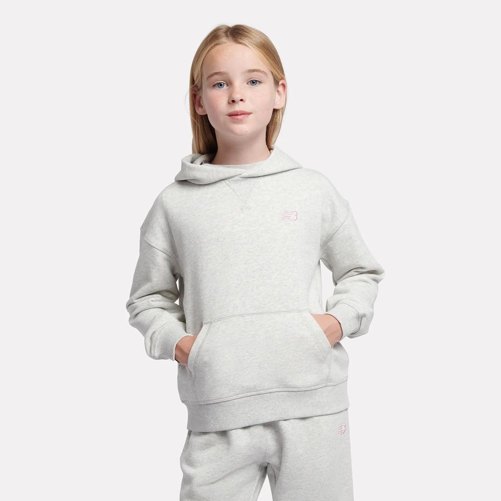 Gyerek felső New Balance LAKG0056AHH - szürke