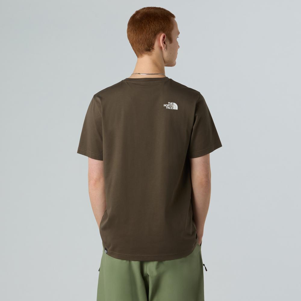 Póló The North Face Simple Dome 0A87NG21L1 - zöld