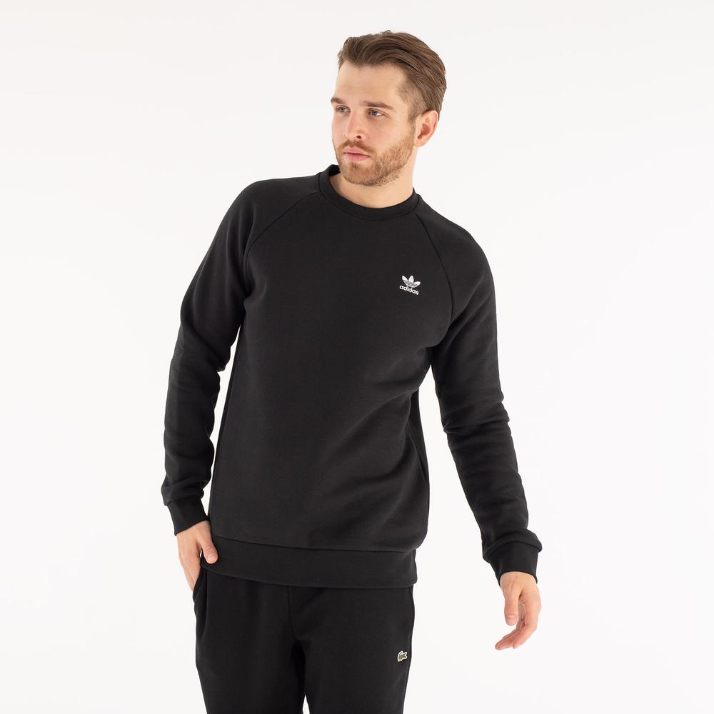 Pulóver adidas Adicolor Essentials Trefoil Crewneck H34645 - fekete