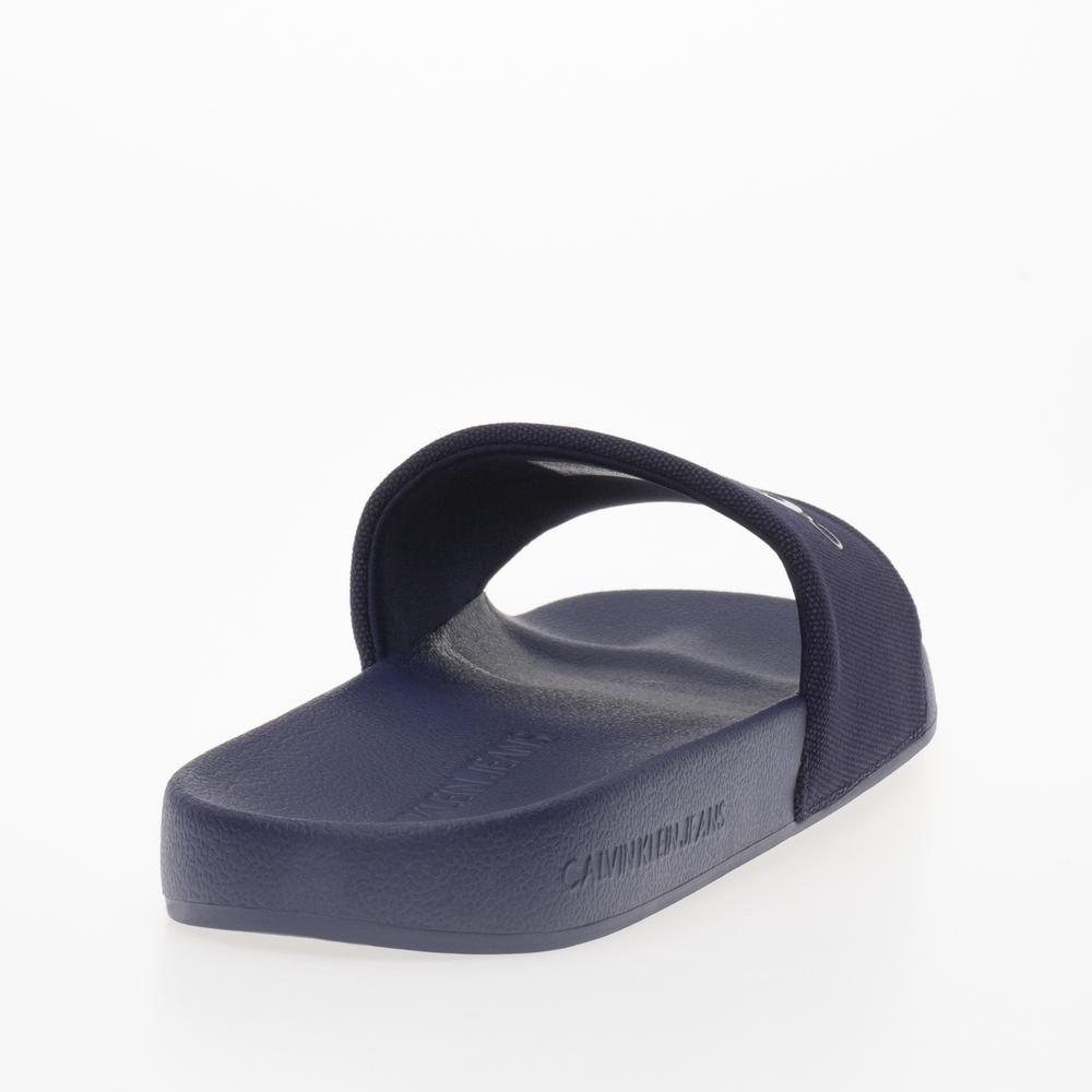 Flip Flop Calvin Klein Slide Monogram CO YM0YM00061-0GY - sötétkék