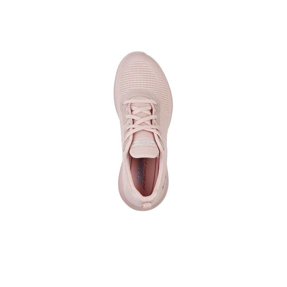 Cipő Skechers Bobs Sport Squad Tough Talk 32504PNK - rózsaszín