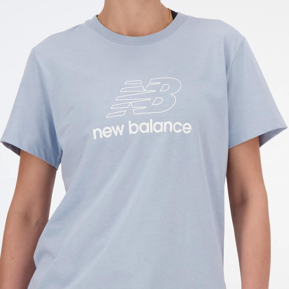 Női póló New Balance WT41816LAY - kék