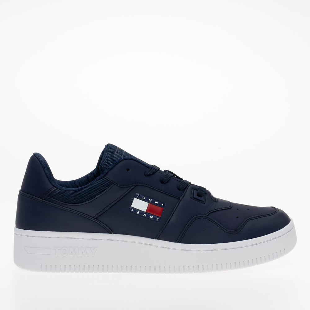 Cipő Tommy Jeans Retro Basket EM0EM00955-C87 - kék