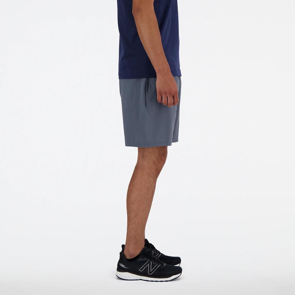Férfi futónadrág New Balance MS41232GT - szürke