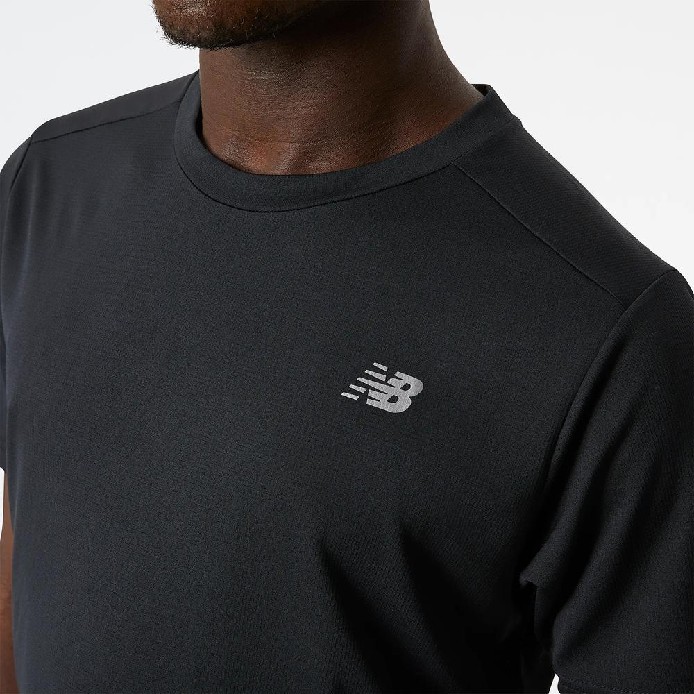 Férfi futópóló New Balance MT11205BK - fekete