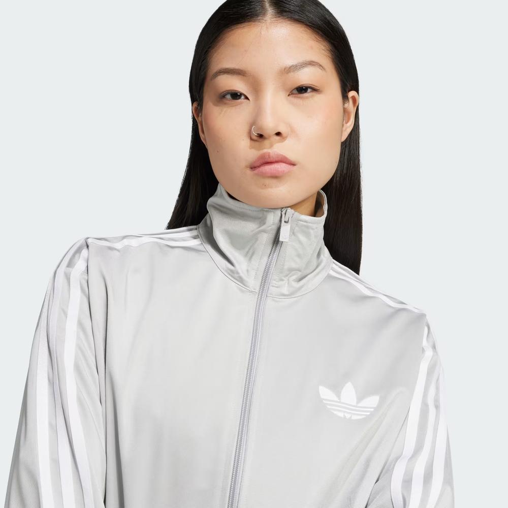 Pulóver adidas Adicolor Classic Firebird Loose JC8254 - szürke