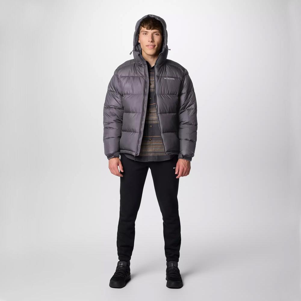 Férfi dzseki Columbia Pike Lake II Hooded 2050931025 - szürke