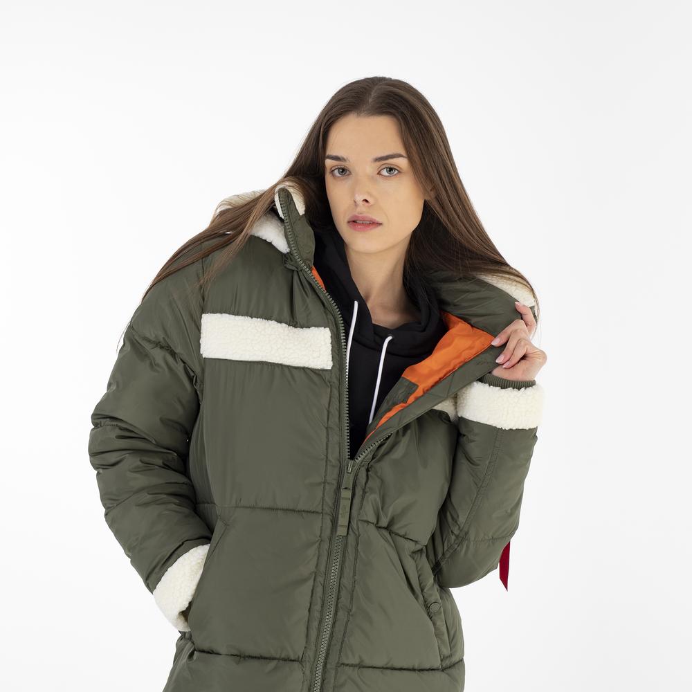 Dzseki Alpha industries Coat ZH 10800701 - zöld