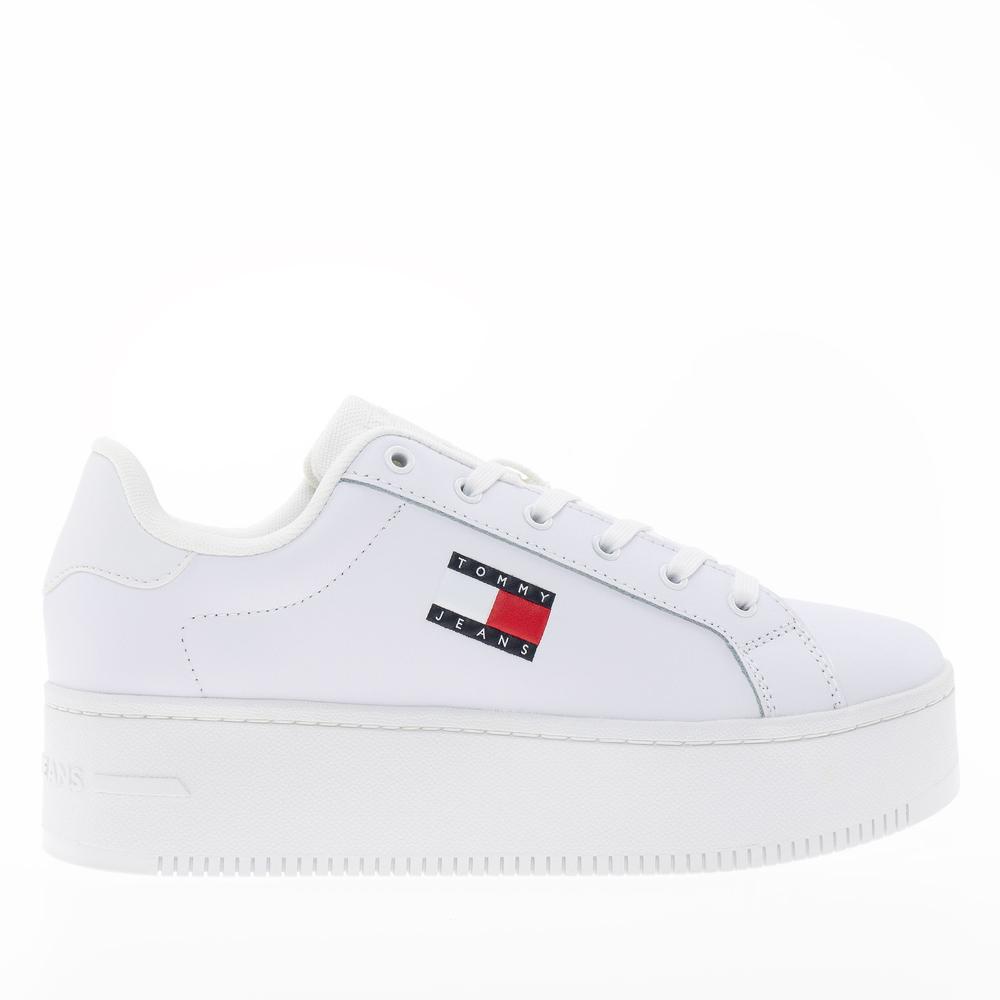 Cipő Tommy Hilfiger TJW Flatform Ess EN0EN02518-YBS - fehér