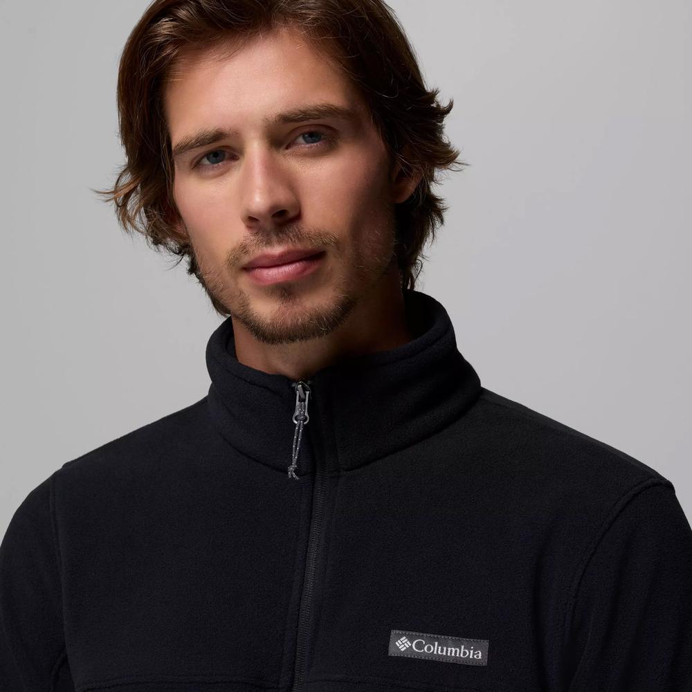 Férfi felső Columbia Basin Trail III Full Zip 1907753010 - fekete