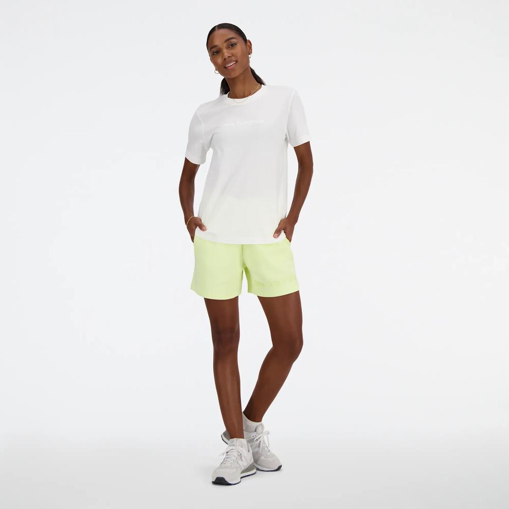 Női rövidnadrág New Balance WS41508LLT - zöld