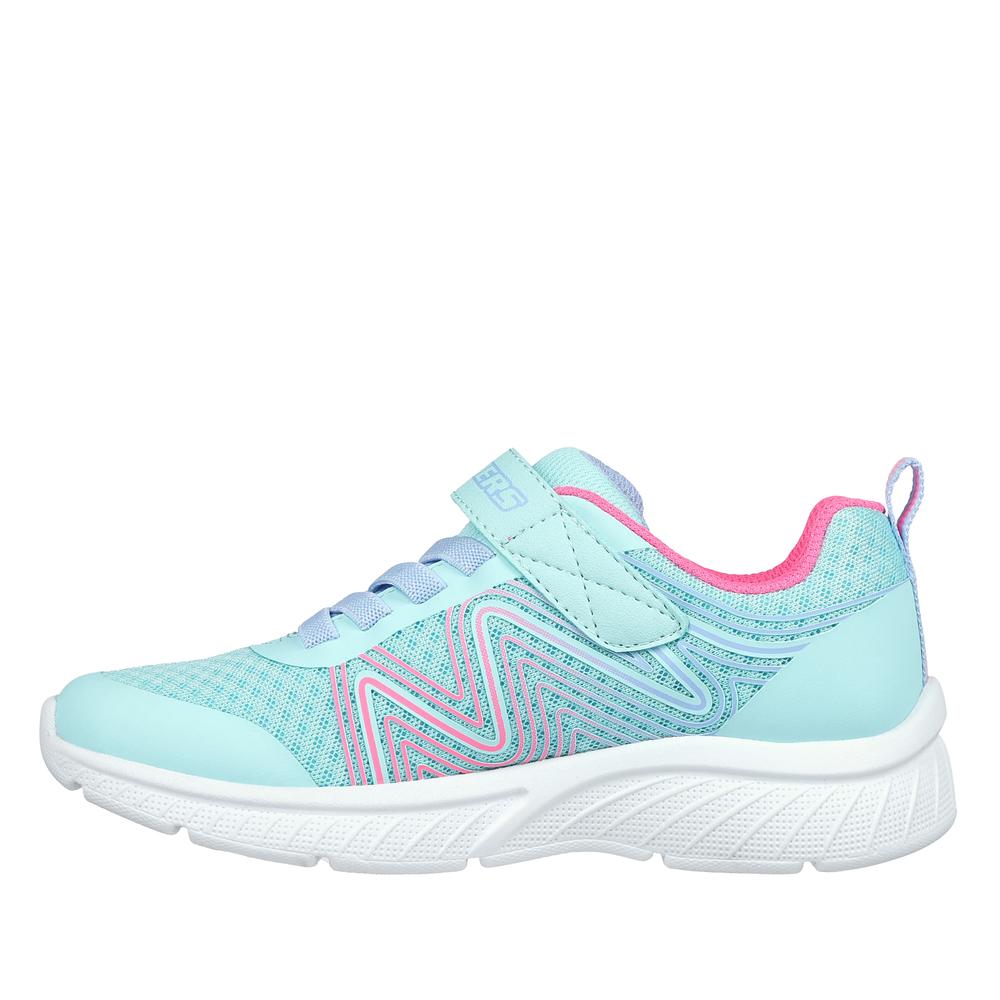 Gyerek cipő Skechers Microspec Plus Swirl Sweet 303535LAQPK - kék