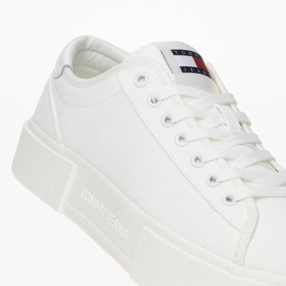 Cipő Tommy Jeans Floxing Flatform EN0EN02480-YBL - fehér