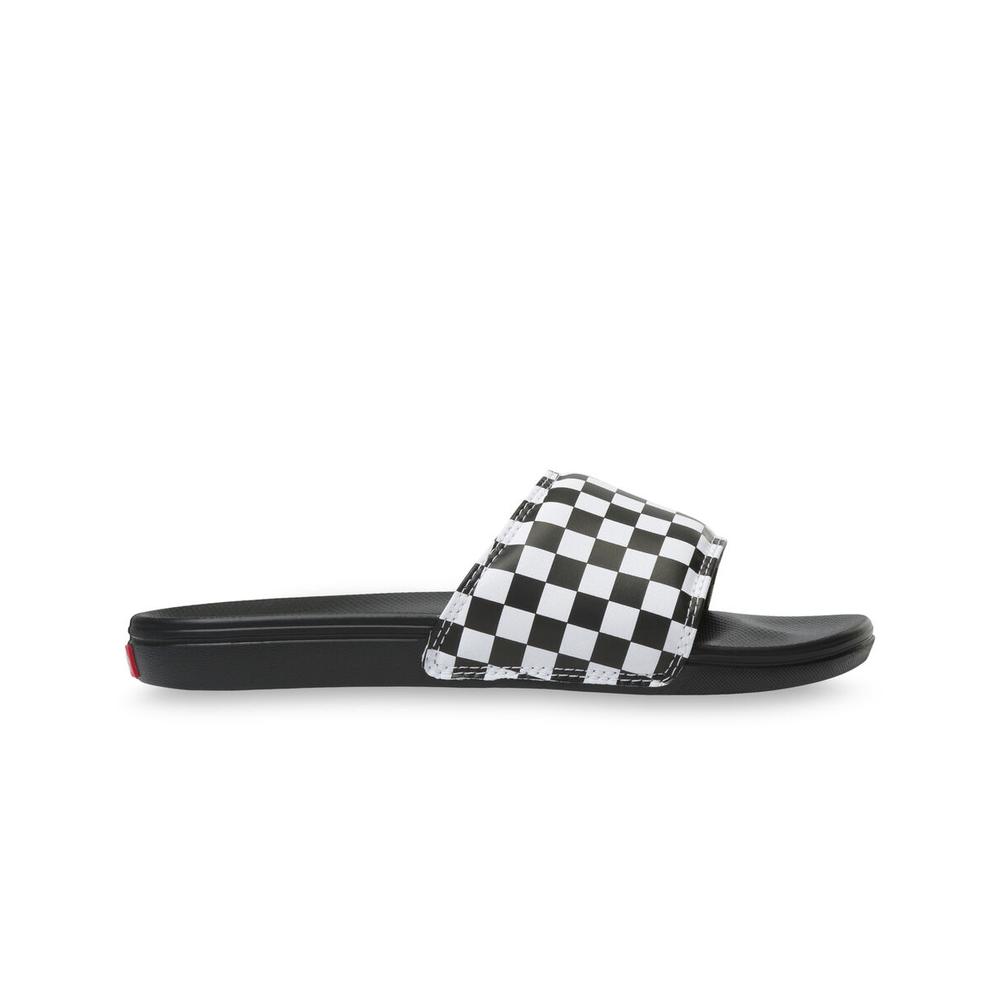 Flip Flop Vans Checkerboard La Costa Slide-On VN0A5HF527I1 - fekete